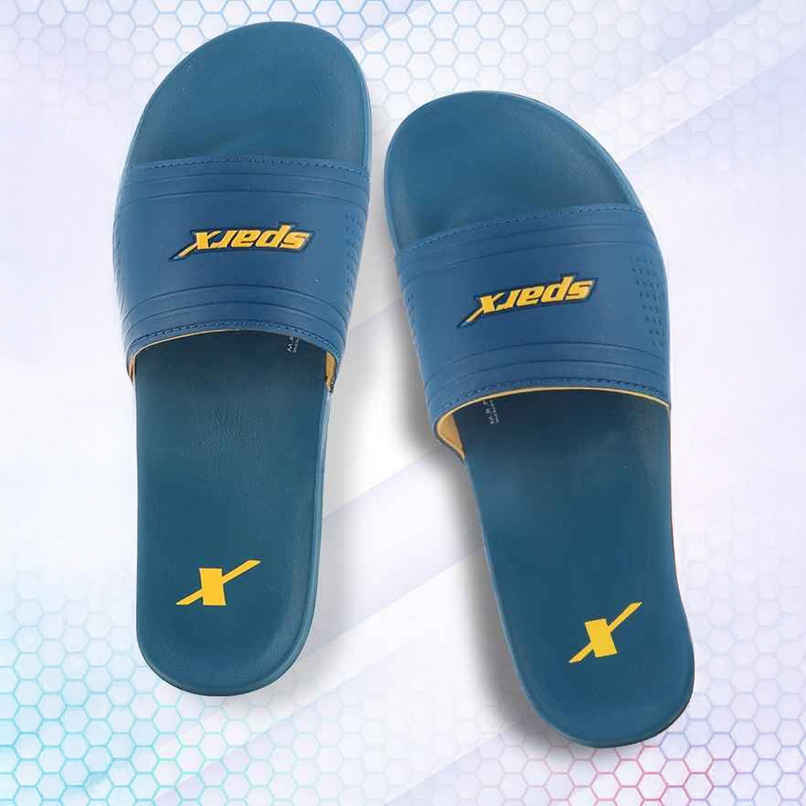 Sparx Slides Sfg-144 Blue For Men Size-10
