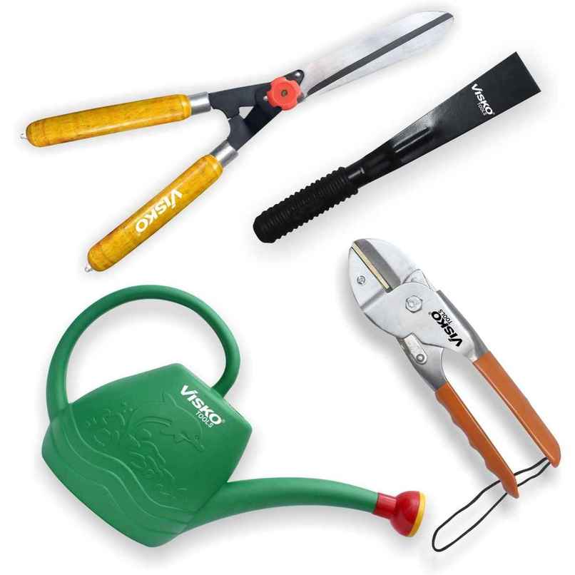 Visko 654 Garden Tools Set With 4 Pieces Garden Tool Kit Visko 654 Garden Tools Set With 4 Pieces Garden Tool Kit