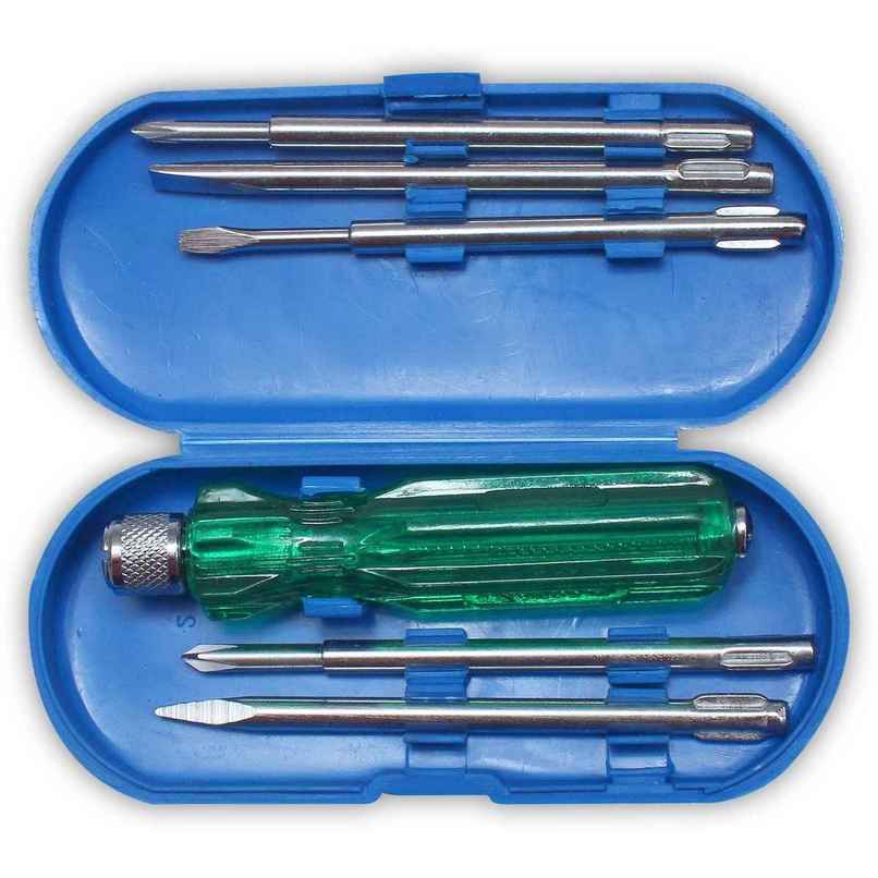 Visko Premium Combination Screwdriver Set - Pack Of 6 Visko Premium Combination Screwdriver Set - Pack Of 6