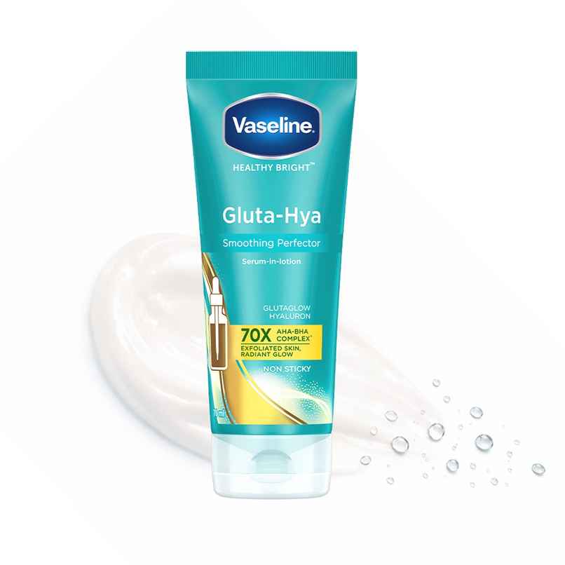 Vaseline Gluta Hya AHA BHA Exfoliating Lotion | Exfoliates Dead Skin | Smooths Rough Skin Vaseline Gluta Hya AHA BHA Exfoliating Lotion | Exfoliates Dead Skin | Smooths Rough Skin