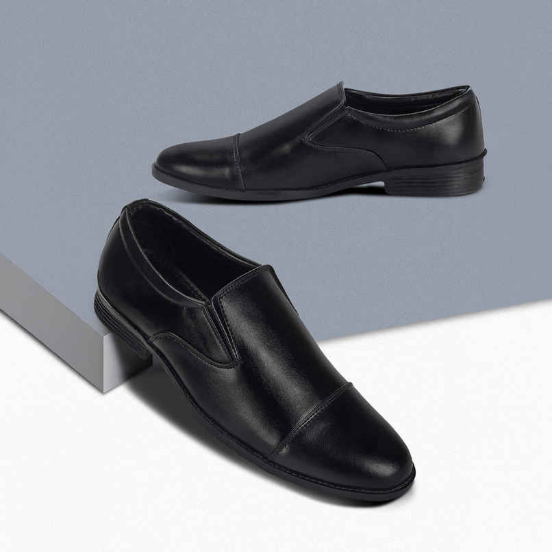 Paragon Men's Black Pvc Formal Shoes K11241G UK 9 Paragon Men's Black Pvc Formal Shoes K11241G UK 9