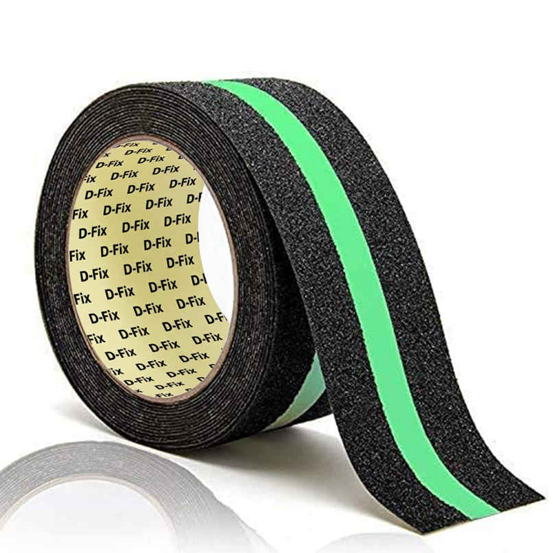 D-fix Anti Slip Grip Tape for Stairs | Waterproof Anti-Skid Tapes 1 Rolls
