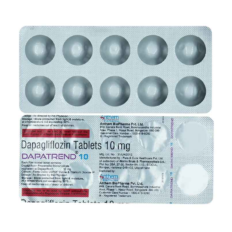 Dapatrend 10 Tablet Dapatrend 10 Tablet