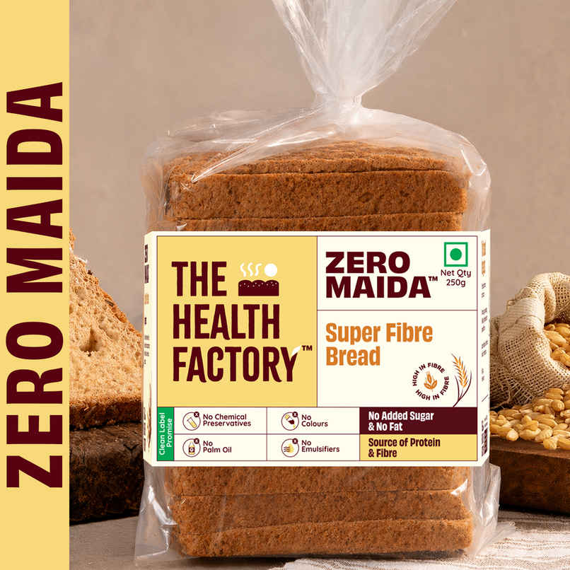 The Health Factory Zero Maida Super Fibre Bread