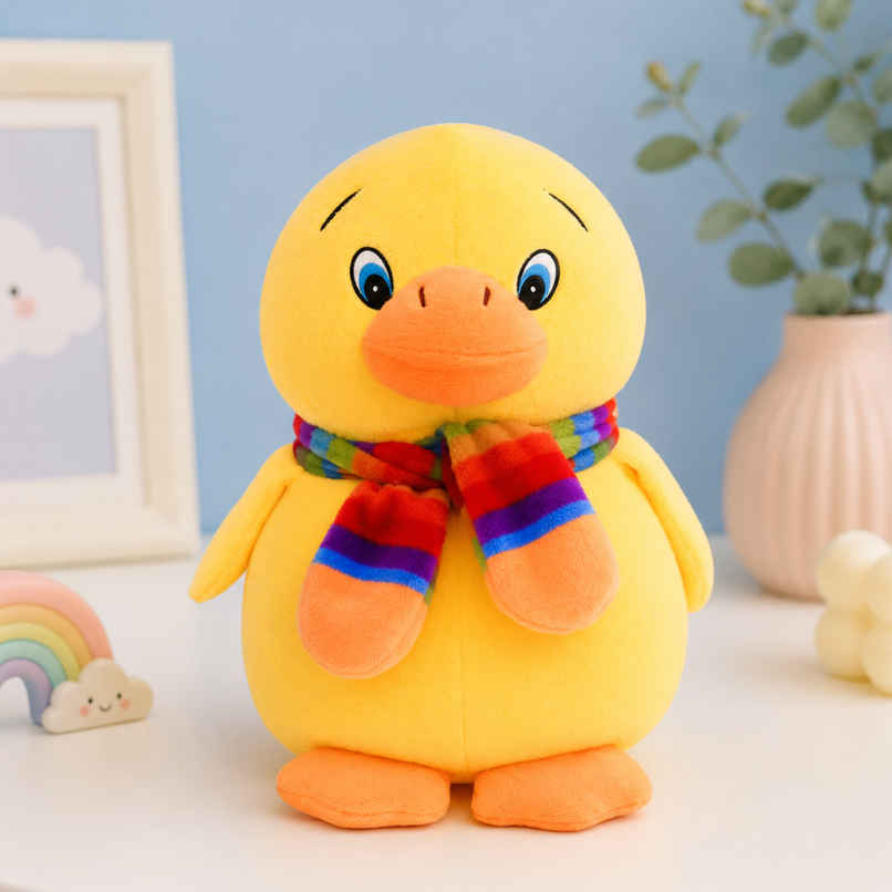 ToyTales Derby Duck Plush Toy | Stuffed Animal Soft Toy | Birthday Gift for Kids | Gift Baby | 25cm ToyTales Derby Duck Plush Toy | Stuffed Animal Soft Toy | Birthday Gift for Kids | Gift Baby | 25cm