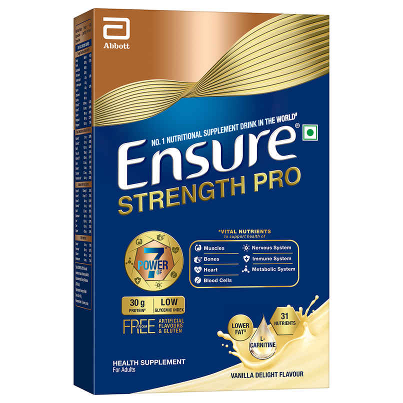 Ensure Strength Pro Vanilla High Protein | L-Carnitine Ensure Strength Pro Vanilla High Protein | L-Carnitine