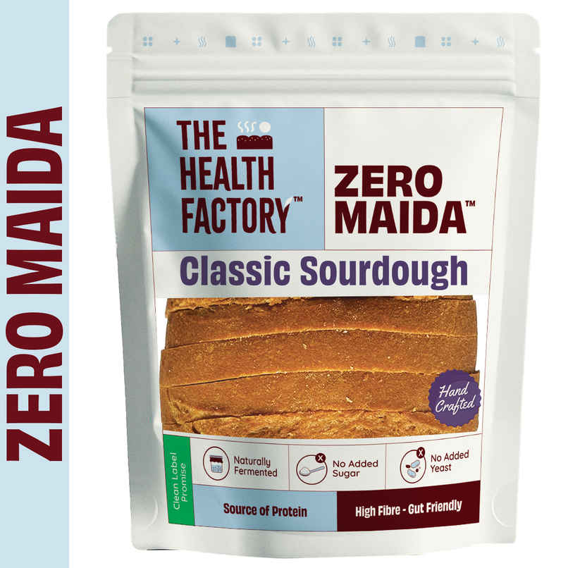 The Health Factory Zero Maida Classic Sourdough | Clean Label