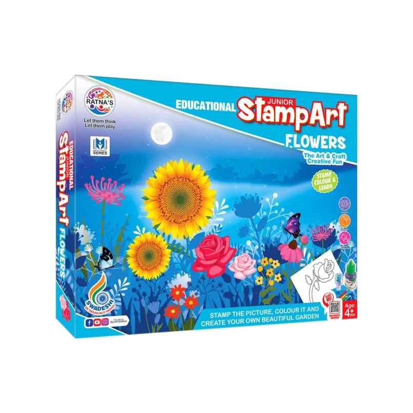 Ratna's Stamp Art | B Flower