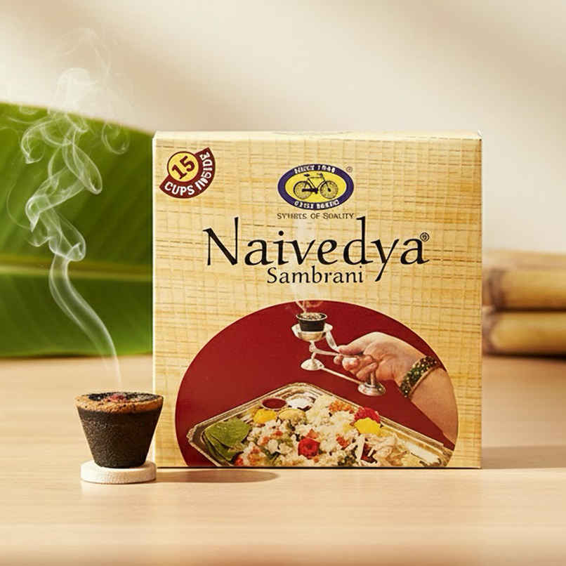 Naivedya Cup Sambrani | 15 Cups | Cycle