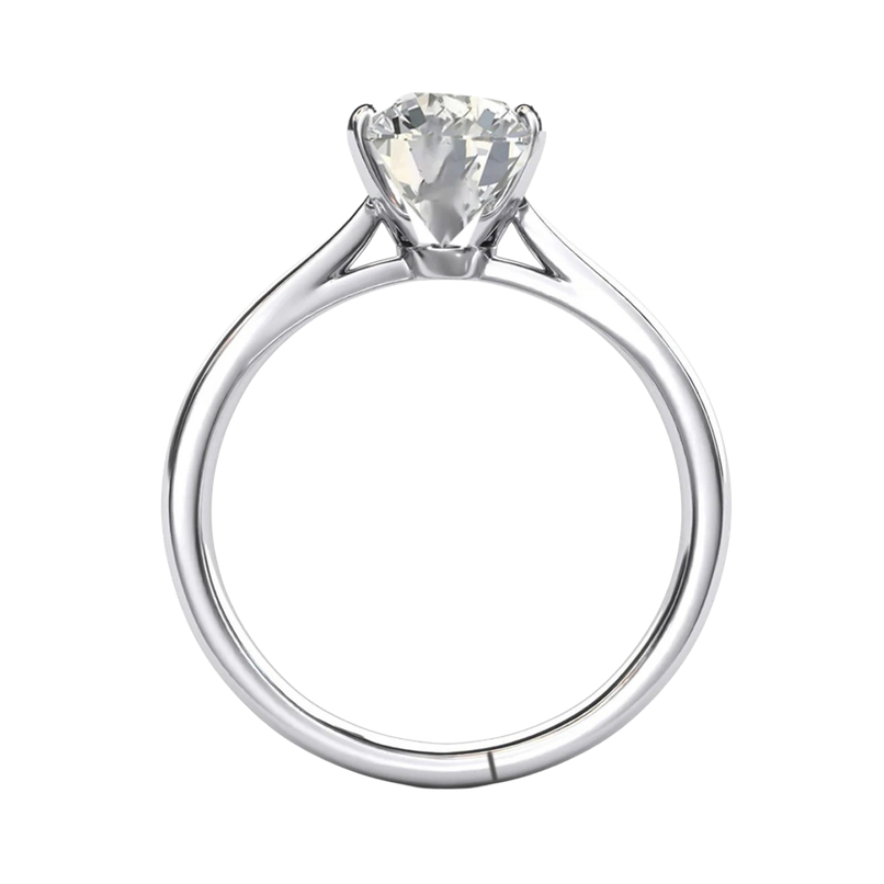 Unniyarcha 92.5 Sterling Silver Solitaire Ring