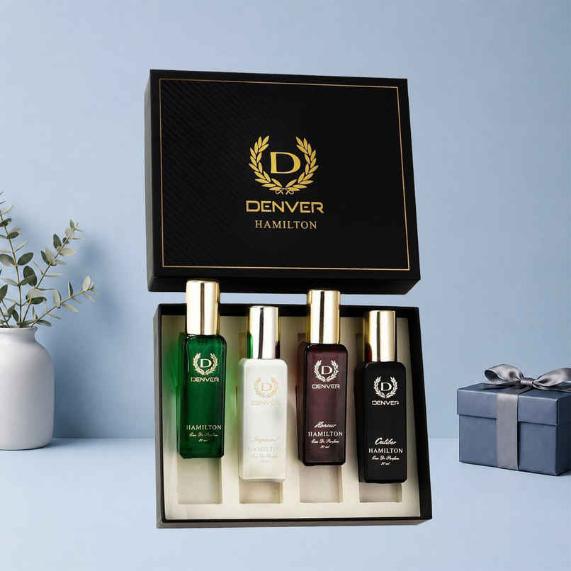 DENVER Hamilton EDP | SRK's Favorite Luxury Gift Pack Set Eau de Parfum | For Men