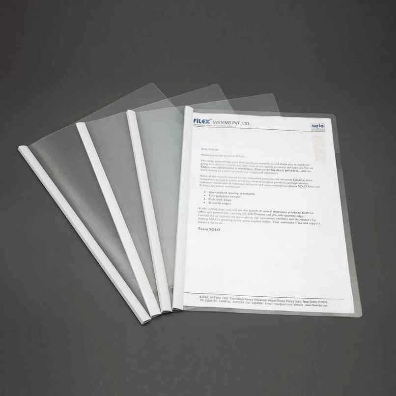 Solo Strip File - Report Cover - A4