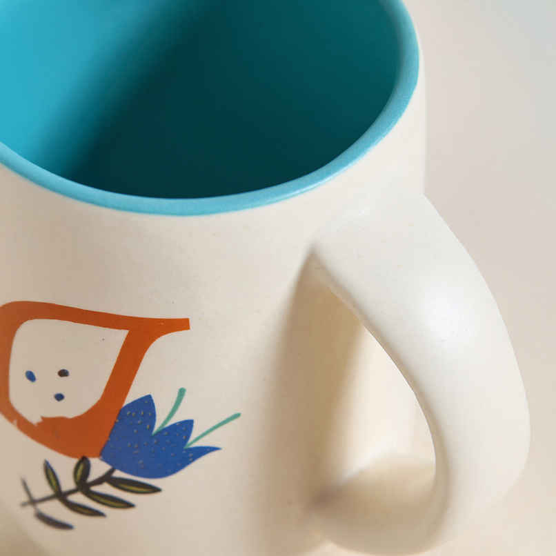 Chumbak V Alphabet Mug Ceramic | 300 ml Chumbak V Alphabet Mug Ceramic | 300 ml
