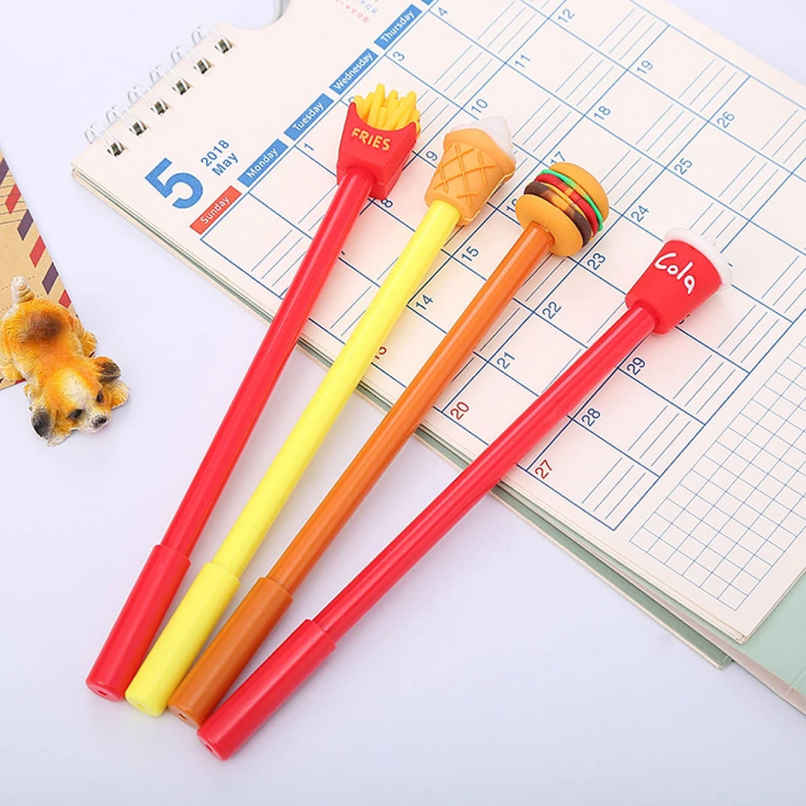 Dearjoy Fast Food Themed Pens - Set Of 4