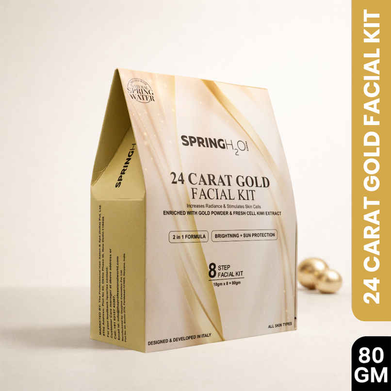 Spring H2O 24 Carat Gold Facial Kit With Magic Glow Skin