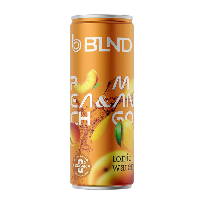 BLND Peach & Mango Tonic Water BLND Peach & Mango Tonic Water