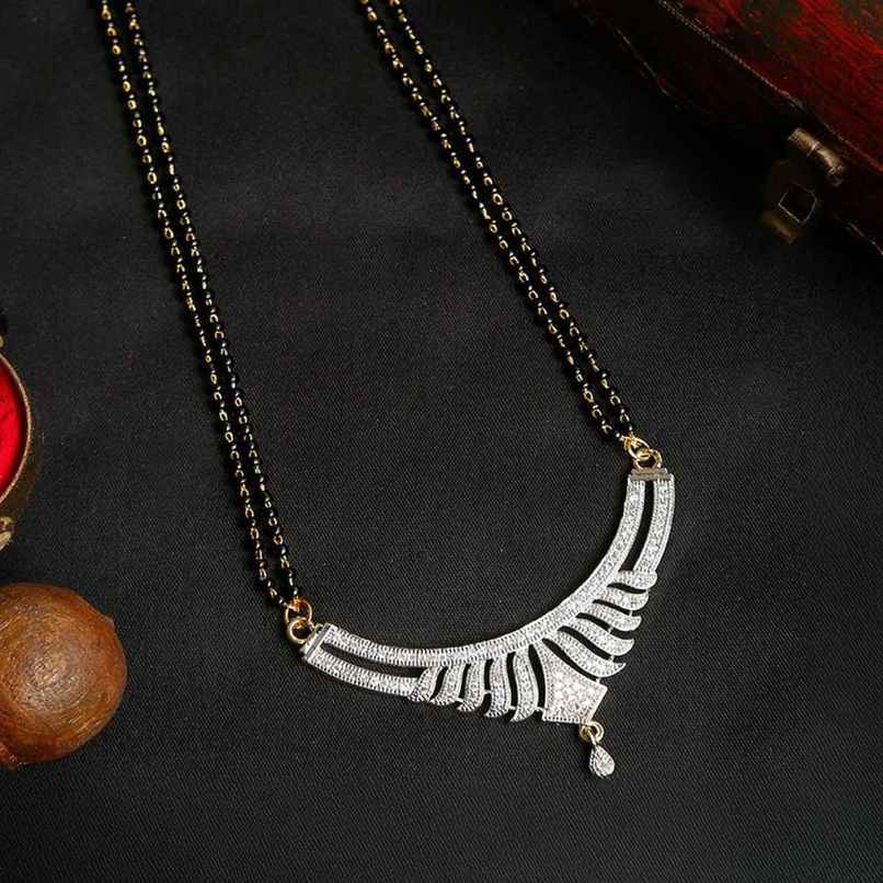YouBella Latest Traditional Jewellery Gold Plated Mangalsutra for Women