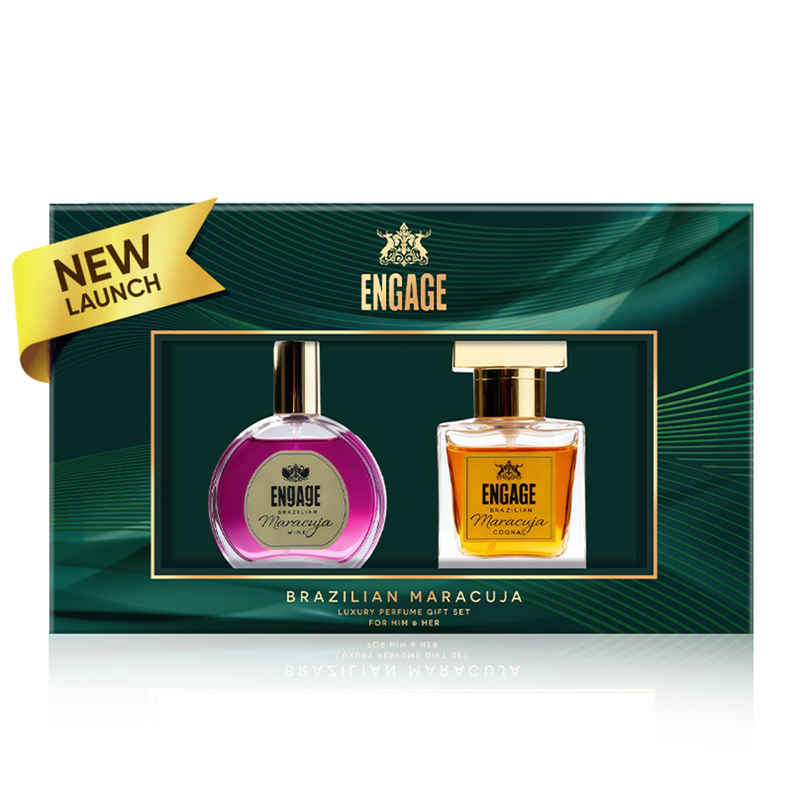 Engage Brazilian Maracuja Luxury Perfume Gift Set for Men & Women | Long Lasting Perfumes Engage Brazilian Maracuja Luxury Perfume Gift Set for Men & Women | Long Lasting Perfumes