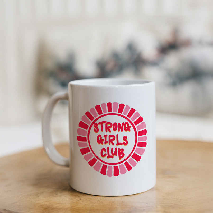 Strong Girls Club Mug | Mad Over Print