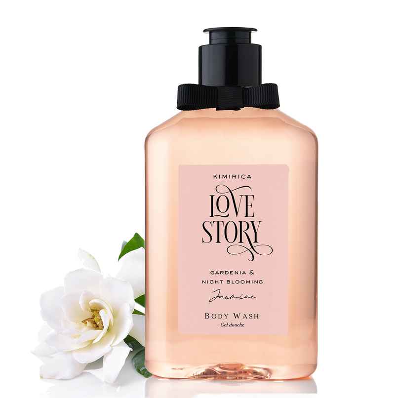 Kimirica Love Story Body Wash | Floral Scented Cleanser with Light Lather for Fresh & Hydrated Skin Kimirica Love Story Body Wash | Floral Scented Cleanser with Light Lather for Fresh & Hydrated Skin