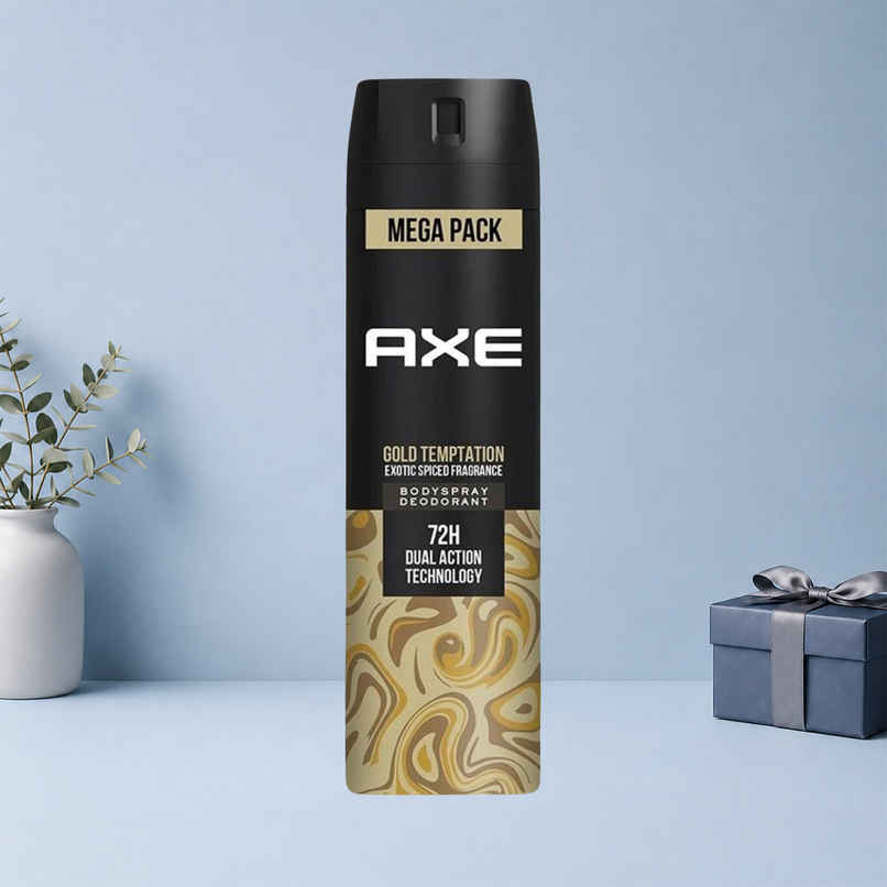 Axe Gold Temptation Deo |Body Spray For Men | Long Lasting Deodrant Spray Axe Gold Temptation Deo |Body Spray For Men | Long Lasting Deodrant Spray