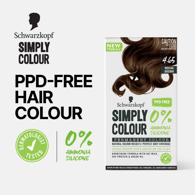 Schwarzkopf Simply Color Permanent Hair Colour 4-65 Mocha Brown Schwarzkopf Simply Color Permanent Hair Colour 4-65 Mocha Brown