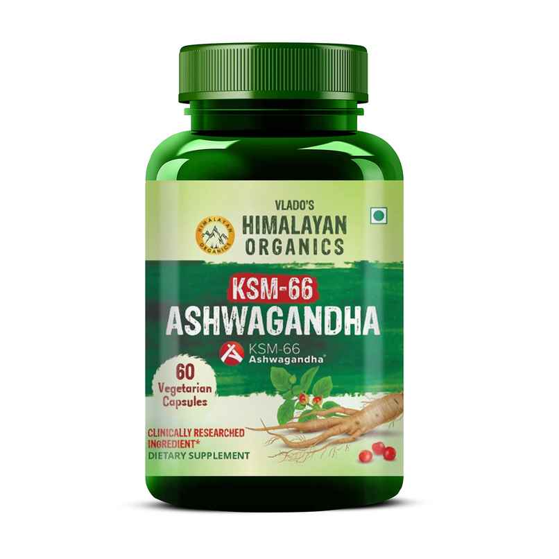 Vlado's Himalayan Organics KSM 60 Capsules Vlado's Himalayan Organics KSM 60 Capsules