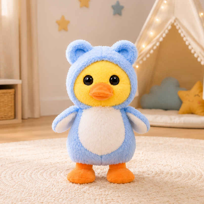 ToyTales Hoodie Duck Plush Toy | Stuffed Animal Soft Toy | Birthday Gift for Kids | Gift Baby | 25cm