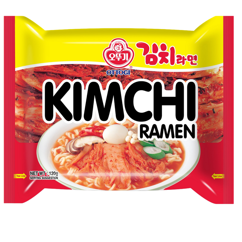 Ottogi Kimchi Ramen Noodle Single Pack Ottogi Kimchi Ramen Noodle Single Pack