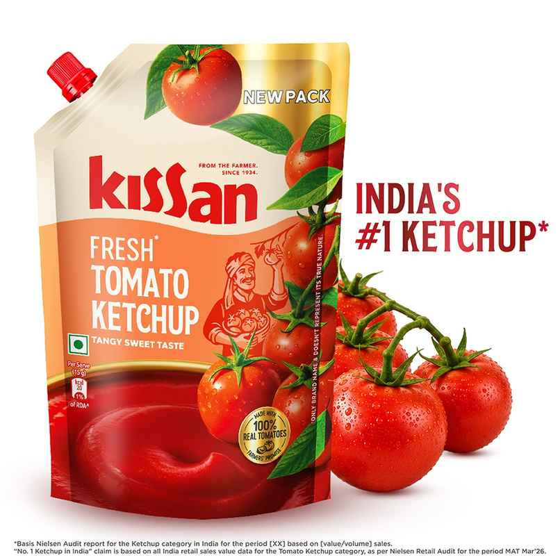 Kissan Fresh Tomato Ketchup DOY Kissan Fresh Tomato Ketchup DOY