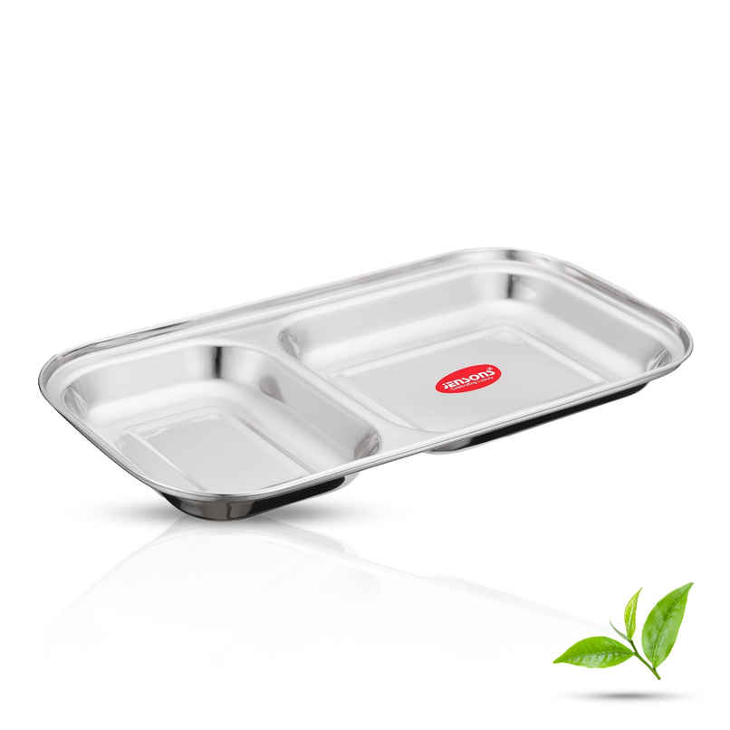 Jensons Stainless Steel 2In1 Small Partation Tray
