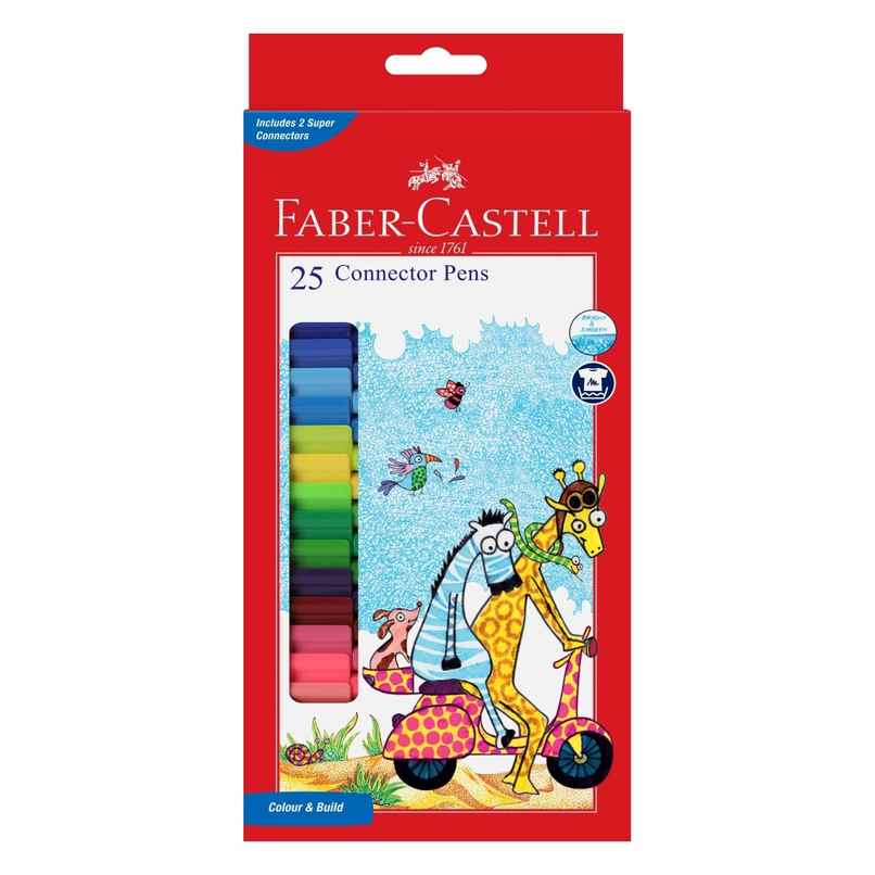 Faber-Castell Connector Pens Assorted | Smooth Coloring Faber-Castell Connector Pens Assorted | Smooth Coloring