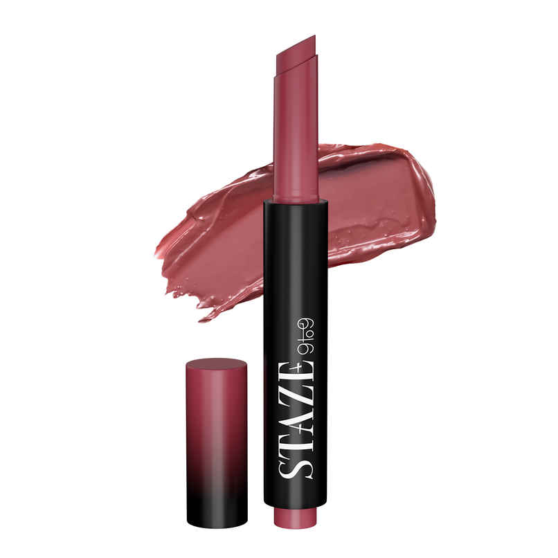 Staze Y.U.M.M.Y Gloss + Tint + Balm with SPF 15  | Glossy Finish | 02 Lush Berry | 2 gm
