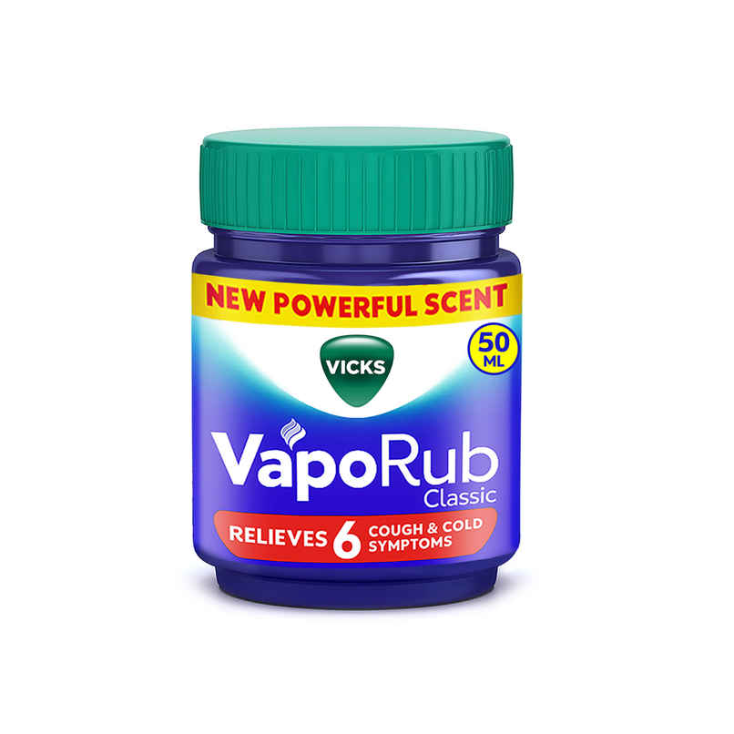 Vicks Vaporub - Relief for Cold, Cough, Congestion