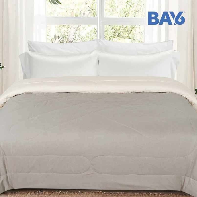 BAY6 Double Bed Reversible Comforter - Brown | 220 x 240 cm BAY6 Double Bed Reversible Comforter - Brown | 220 x 240 cm