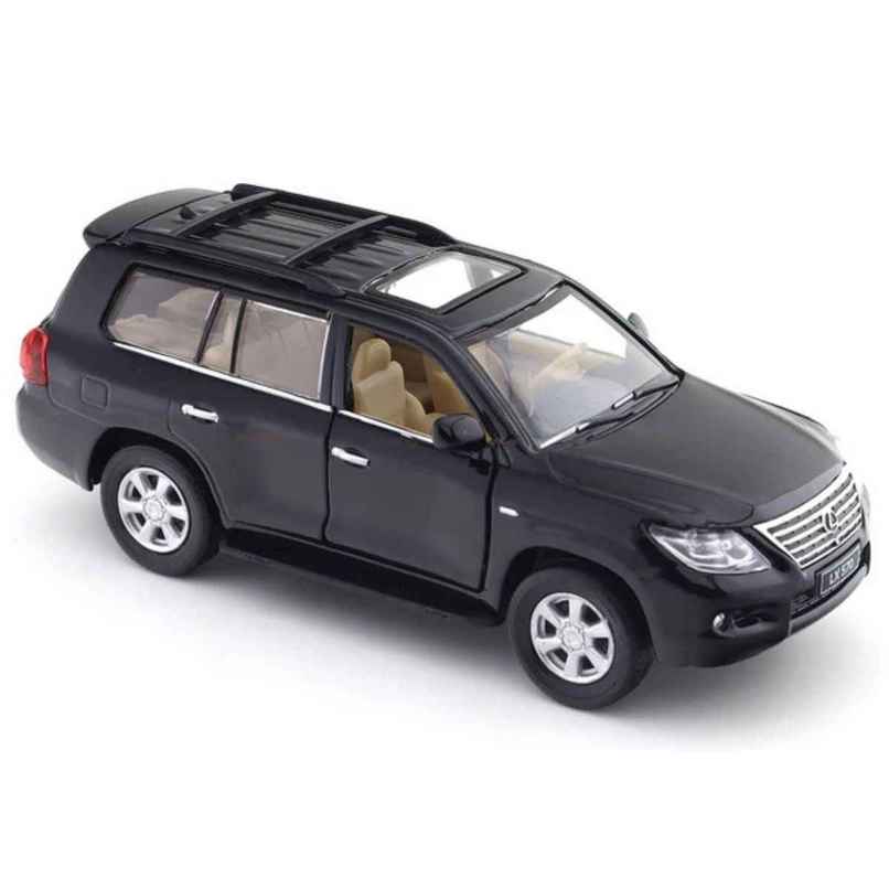 MSZ Licensed 1:32 Lexus LX570 Black Die-cast Vehicle