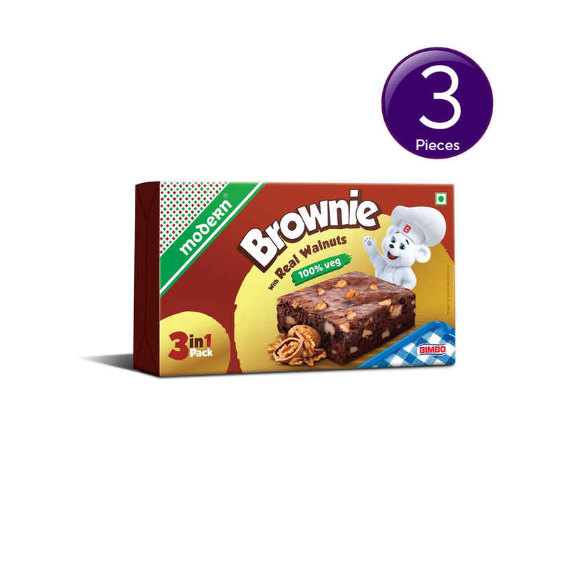 Modern Walnut Brownie | Bakery Delight | Combo