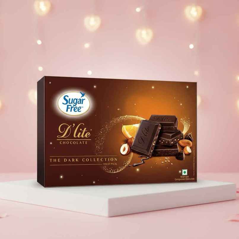 Sugar Free D'Lite Dark Chocolate Festive Celebration Gift Box