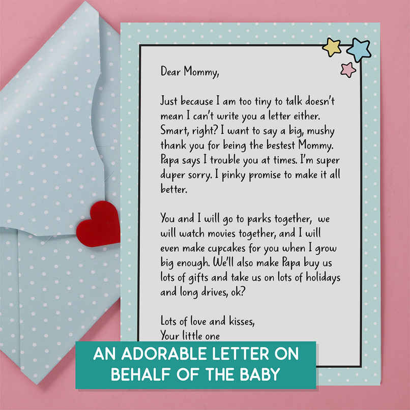Letter from Baby | Oye Happy Letter from Baby | Oye Happy