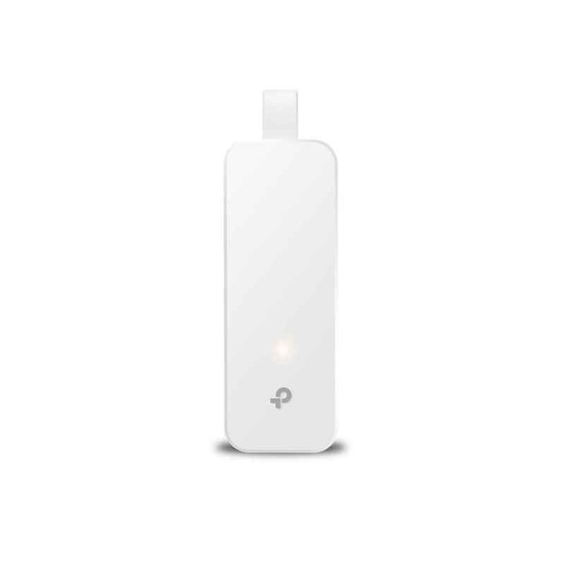 Tp-Link Ue300 USB 3.0 To Rj45 Gigabit Ethernet Network Adapter For Laptop- Plug And Play - White