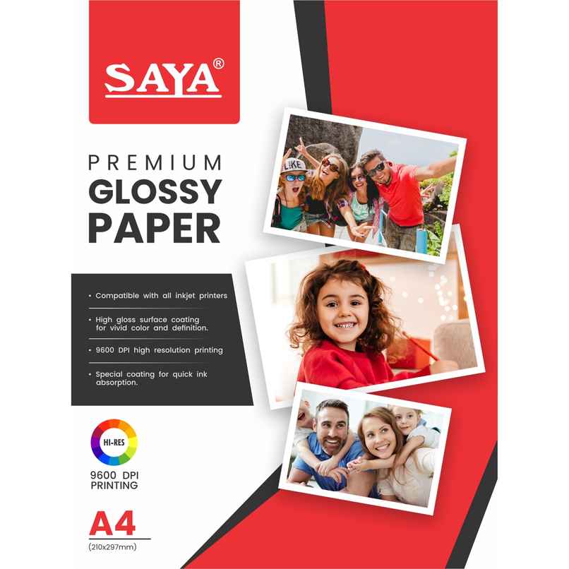 Saya Glossy Photo Paper - High-Quality Prints for Photos and Documents