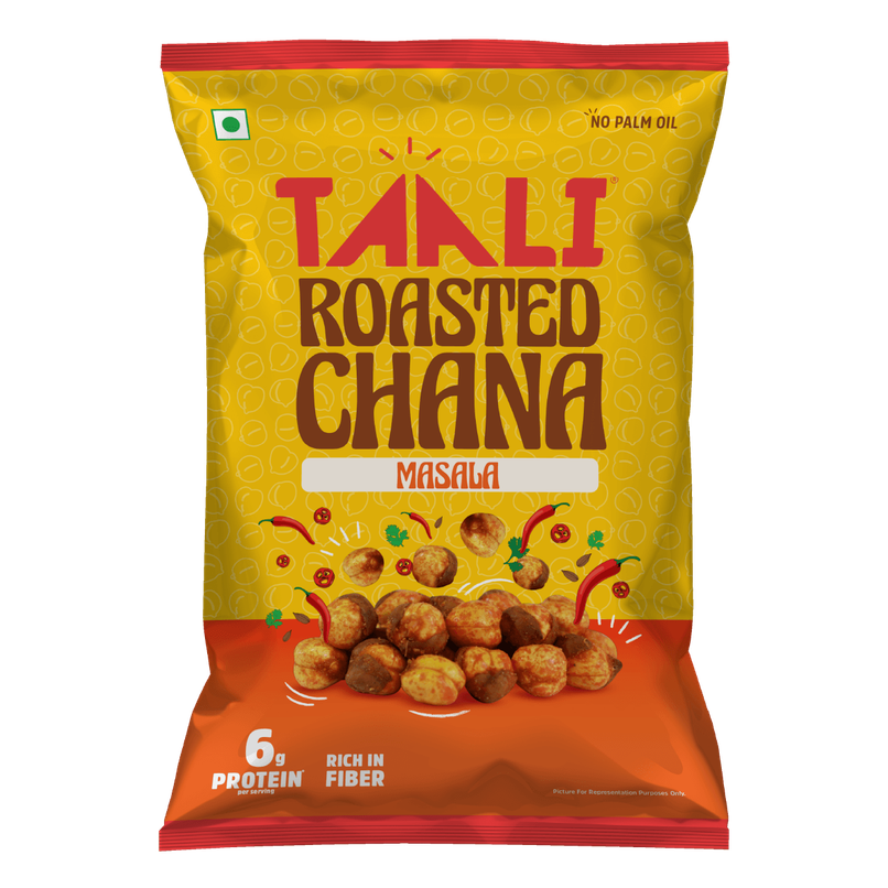 Taali Roasted Chana Masala, Flavoured Bhuna Chana with Skin Taali Roasted Chana Masala, Flavoured Bhuna Chana with Skin