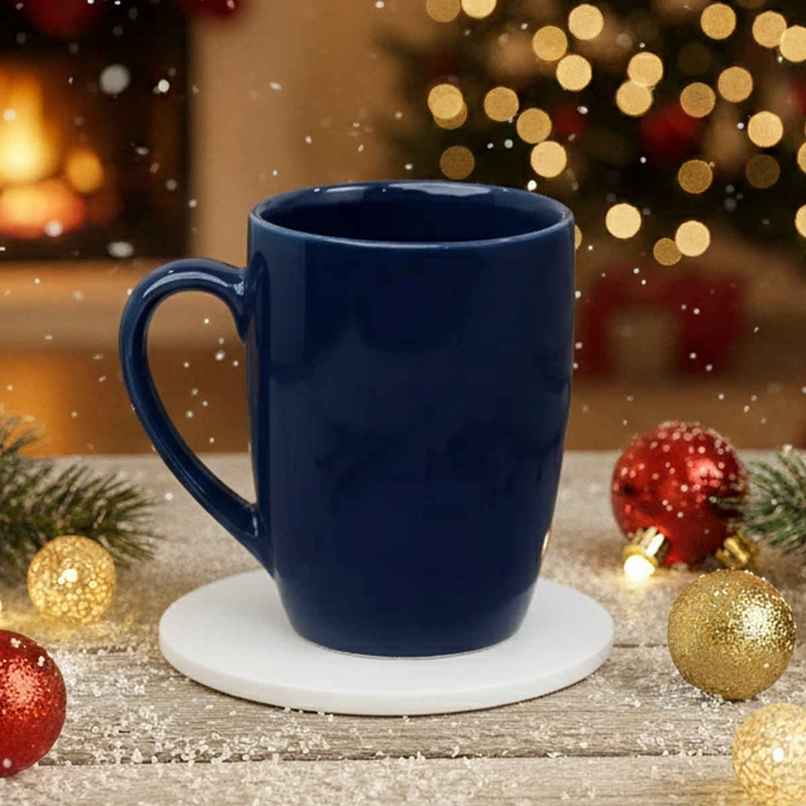 Femora Handcrafted Royal Blue Coffee Mug Gift Set 1 Pc 320 ml - Royal Blue