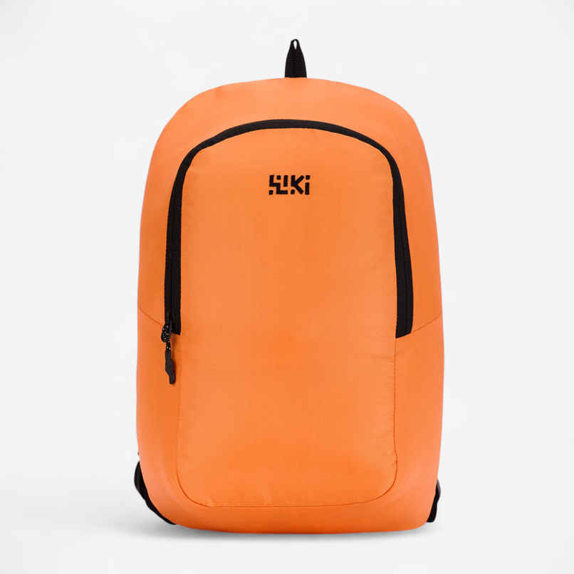 Wildcraft Unisex Solid Polyester Backpacks | Orange - 38 cm
