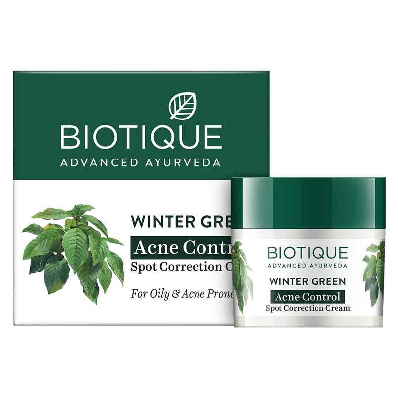Biotique Winter Green Acne Control Spot Correction Cream