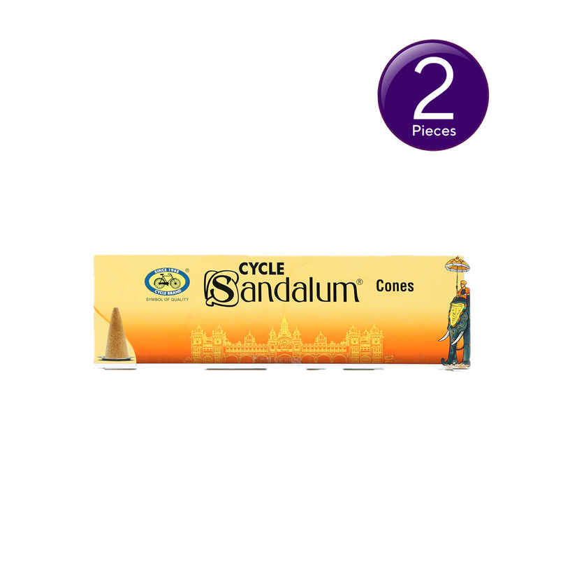 Pure Sandalum Charcoal-Free And Bambooless Incense Cones | 64N | Cycle Combo Pure Sandalum Charcoal-Free And Bambooless Incense Cones | 64N | Cycle Combo