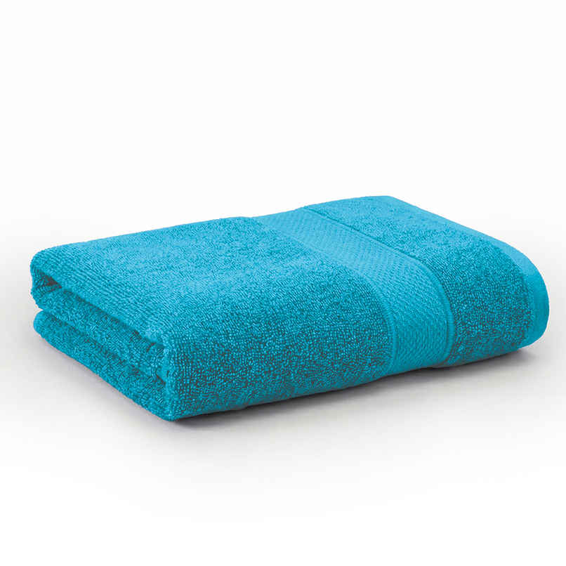 Mytrident Urban Comfort Cotton Bath Towel | Teal Sachet