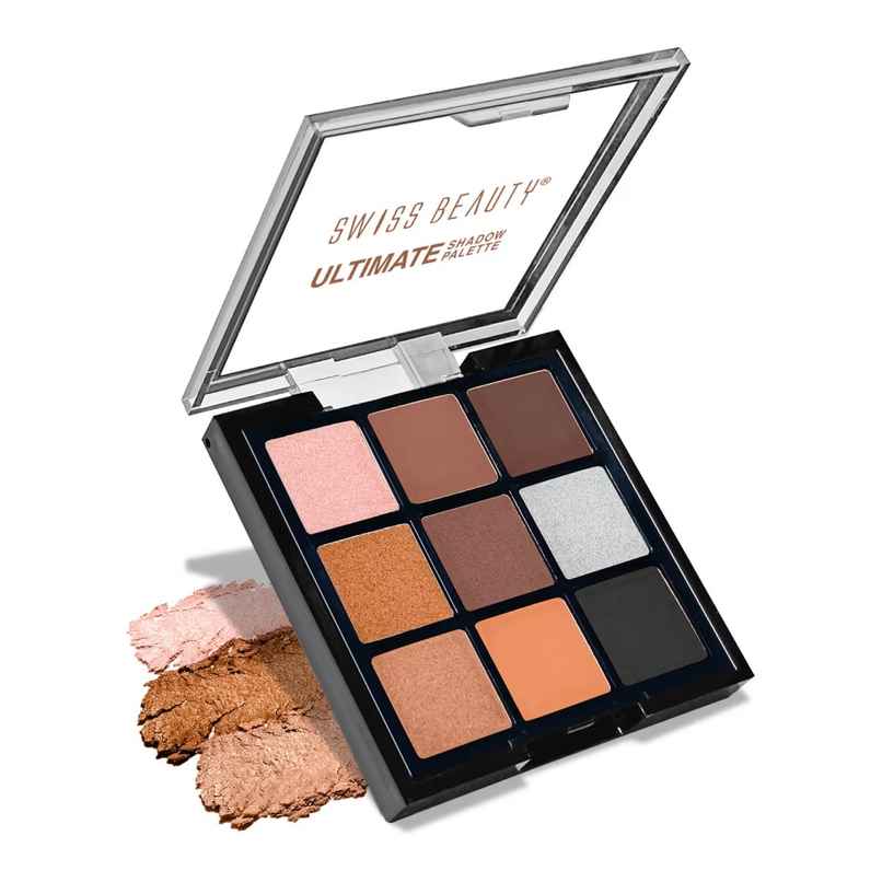 Swiss Beauty Ultimate 9 Pigmented Colors Eyeshadow Palette | Shade 05