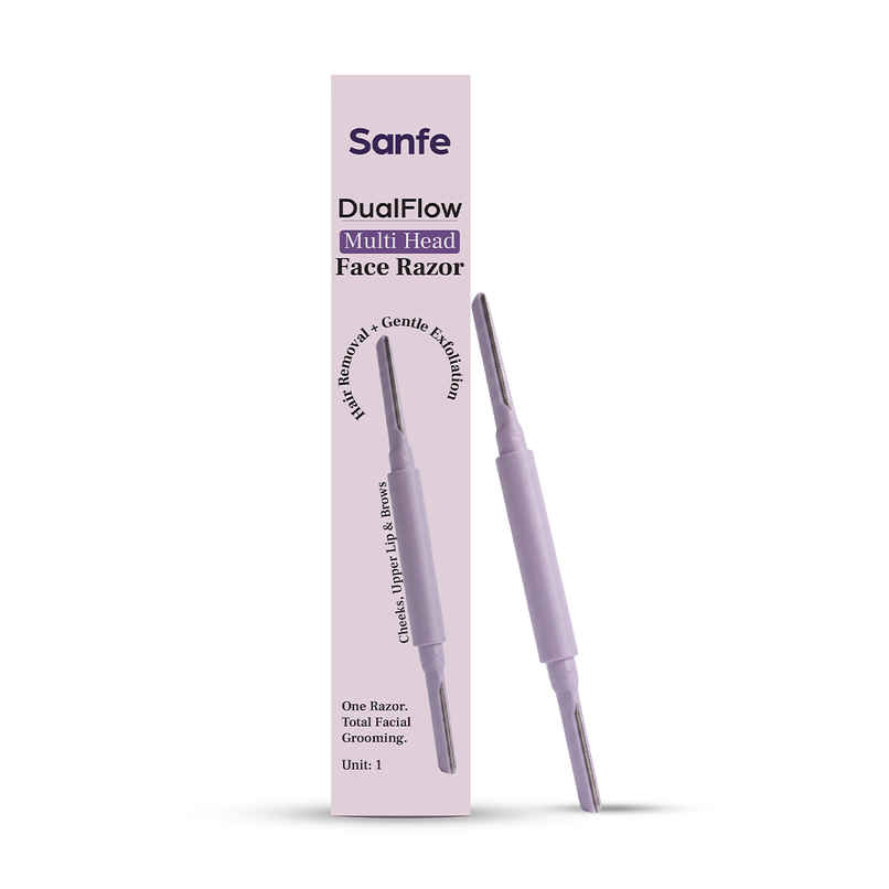 Sanfe Multi-Head Face Razor for Women | Eyebrow & Facial Hair Remover Sanfe Multi-Head Face Razor for Women | Eyebrow & Facial Hair Remover