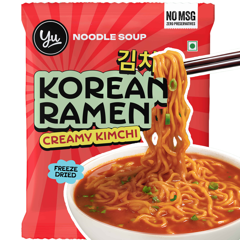 Yu Korean Ramen Creamy Kimchi Noodle Soup
